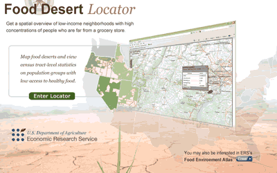 USDA Food Desert Locator