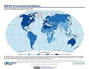 Map: Environmental Health, EPI 2018