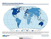 Map: Environmental Health, EPI 2020