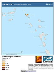 Map: Population Density (2000): Anguilla