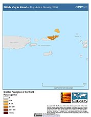 Map: Population Density (2000): British Virgin Islands