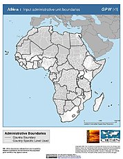 Map: Administrative Boundaries: Africa