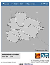 Map: Administrative Boundaries: Andorra