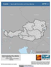 Map: Administrative Boundaries: Austria