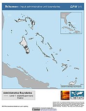 Map: Administrative Boundaries: Bahamas