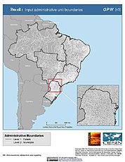 Map: Administrative Boundaries: Brazil