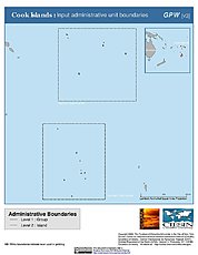 Map: Administrative Boundaries: Cook Islands