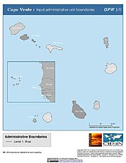 Map: Administrative Boundaries: Cape Verde
