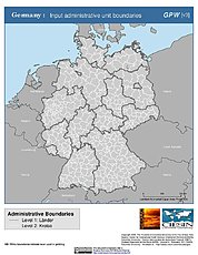 Map: Administrative Boundaries: Germany