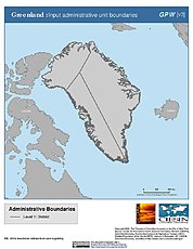 Map: Administrative Boundaries: Greenland