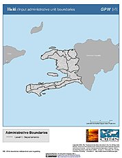 Map: Administrative Boundaries: Haiti