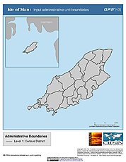 Map: Administrative Boundaries: Isle of Man