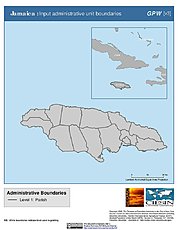 Map: Administrative Boundaries: Jamaica