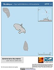 Map: Administrative Boundaries: Martinique