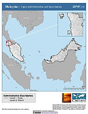 Map: Administrative Boundaries: Malaysia