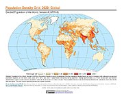 Map: Population Density (2020)