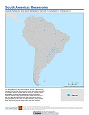 Map: Reservoirs, v1.01: South America