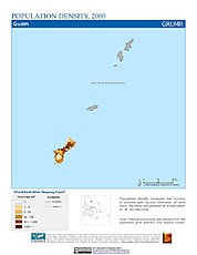 Map: Population Density (2000): Guam