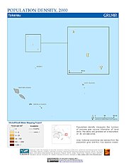 Map: Population Density (2000): Tokelau