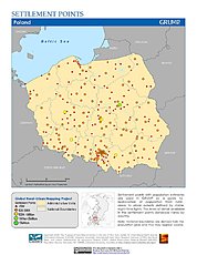 Map: Settlement Points: Poland