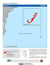 Map: Urban Extents: Bermuda