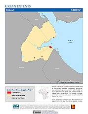 Map: Urban Extents: Djibouti