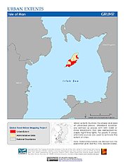 Map: Urban Extents: Isle of Man