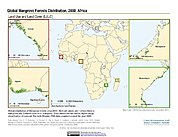 Map: Mangrove Forests Distribution (2000): Africa