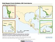 Map: Mangrove Forests Distribution (2000): Central America