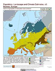 Map: Biomes: Europe