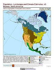 Map: Biomes: North America