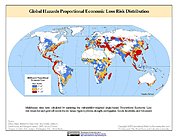 Map: Multihazard Proportional Economic Loss Risk Deciles
