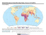 Map: Infant Mortality Rates, Version 2.01 (2015)