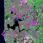 Map: Landsat Image: Perth, Australia