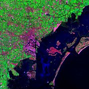 Map: Landsat Image: Venice, Italy