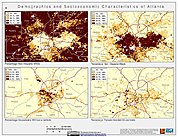 Map: Demographic & Socioeconomic Characteristics (2000): Atlanta, GA