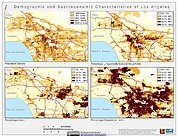 Map: Demographic & Socioeconomic Characteristics (2000): Los Angeles, CA