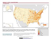 Map: SF1 2010, Housing Units Density: USA