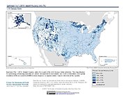 Map: SF1 2010, Vacant Housing Units (%): USA